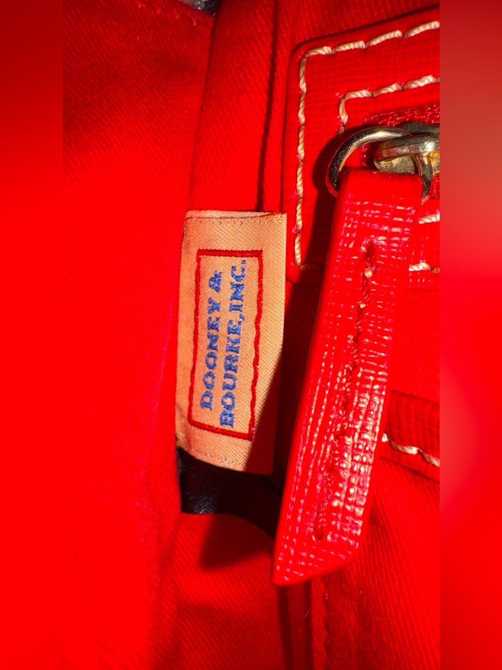 Dooney & Bourke Red Leopard Crossbody - Picture 9 of 14